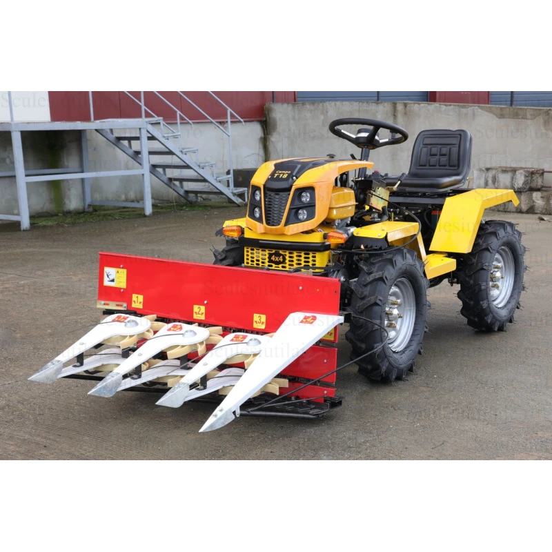 ProGARDEN Seceratoare mecanica frontala cereale, 4 brate, 100cm pentru minitractoare Campo T