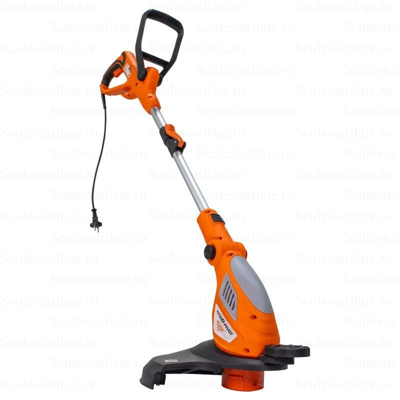 Trimmer electric RURIS TE500 PIVOT – 500W, 14.000 rpm, 300 mm, 1.2 mm fir, 1.2 kg