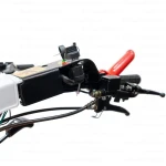 Motocultivator RURIS 1077, Motor Loncin 16 CP, 420cc, 3+3 viteze, diferential, pornire la cheie, iluminare LED, roți 20x10-10, frana hidraulica, accesorii, lama de cosit 1110 mm, freza tractata, plug