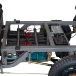 Triciclu Electric Cargo RURIS Pilot 3120G, 2000W, 72V 45Ah, Autonomie 70 km, Gri, viteza maxima de 25 km/h, conform reglementarilor UE, fara permis, gri