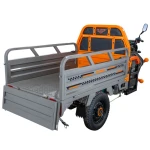 Triciclu Electric Cargo RURIS Pilot 3120G, 2000W, 72V 45Ah, Autonomie 70 km, Gri, viteza maxima de 25 km/h, conform reglementarilor UE, fara permis, gri
