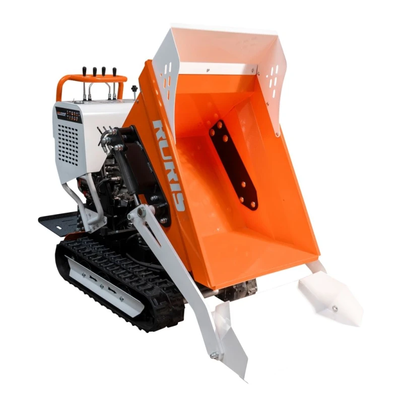 RURIS RTS 8000 – Incarcator Frontal cu Motor Briggs & Stratton 130G, 9 CP, Cutie Automata, senile, 600 kg Capacitate, Cuva 1040x730x590 mm