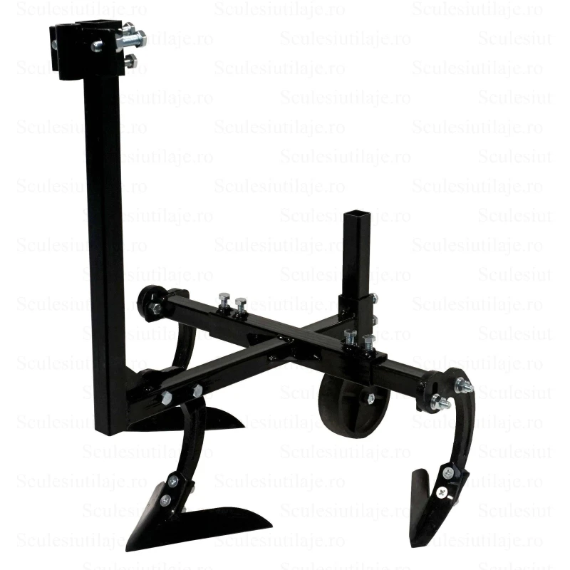 ProGARDEN PRO-PRS20-45 prasitoare cu roata limitatoare adancime pentru motocultor, 20cm distanta intre randuri, tija 45cm