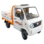 Triciclu electric pick-up RURIS Pilot 5000A, putere maxima 4900 W, autonomie pana la 130 km, cu volan, viteza maxima de 25 km/h, conform reglementarilor UE, fara permis, alba