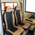 Triciclu electric pick-up RURIS Pilot 5000A, putere maxima 4900 W, autonomie pana la 130 km, cu volan, viteza maxima de 25 km/h, conform reglementarilor UE, fara permis, alba