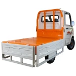 Triciclu electric pick-up RURIS Pilot 5000A, putere maxima 4900 W, autonomie pana la 130 km, cu volan, viteza maxima de 25 km/h, conform reglementarilor UE, fara permis, alba