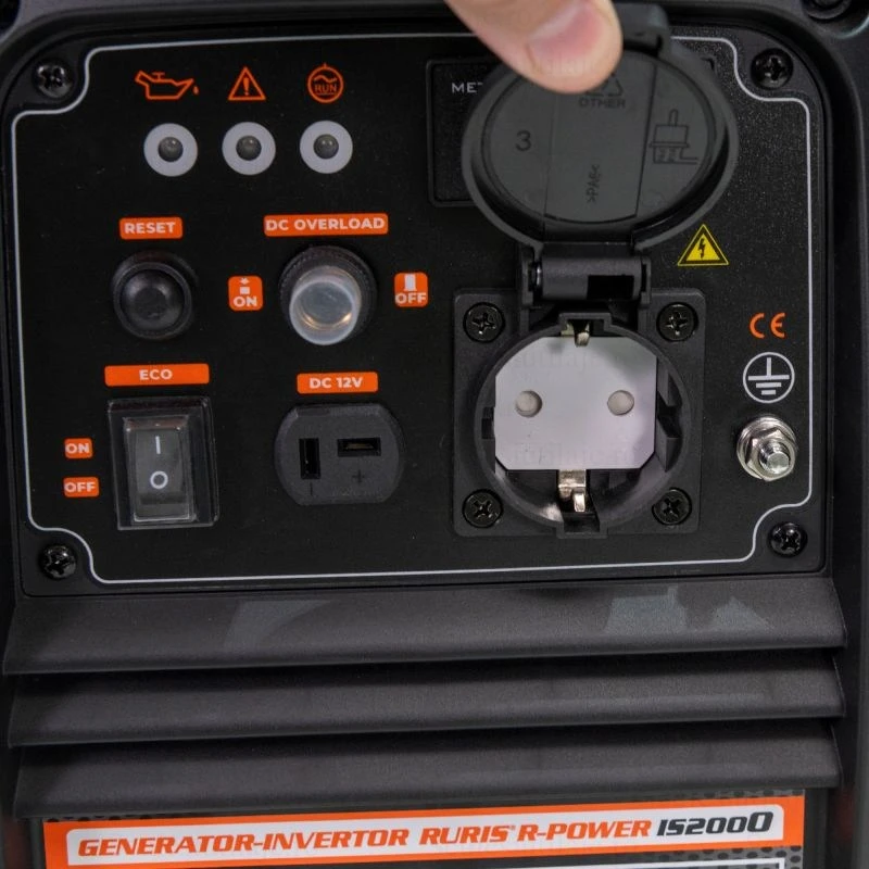 Generator de Curent RURIS IS 2000, Invertor, 2000W, 3 CP, 230V, Autonomie 5.7h