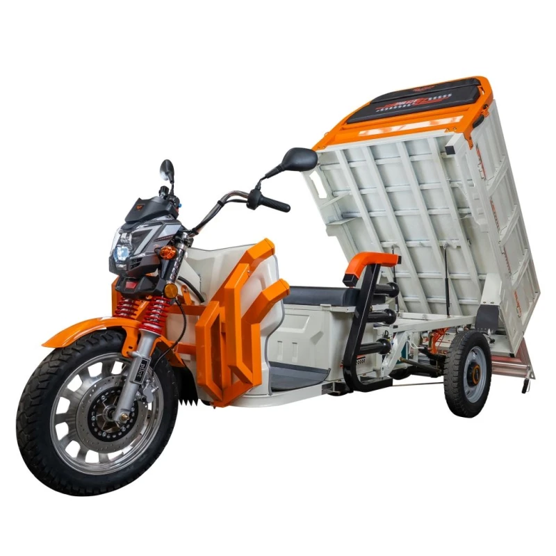 RURIS Pilot 3130A – Triciclu Electric Cargo cu Motor 3600W, Baterie 72V 58Ah, Autonomie 80 km, viteza maxima de 25 km/h, conform reglementarilor UE, fara permis