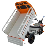 Triciclu Electric Cargo RURIS Pilot 3120A, 2000W, 72V 45Ah, Autonomie 70 km, Utilitar, Sarcina 542 kg, viteza maxima de 25 km/h, conform reglementarilor UE, fara permis, alb
