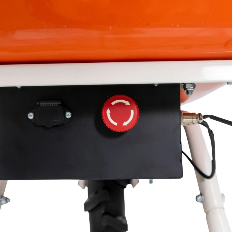 Roaba Autopropulsata Electrica RURIS RTS 2000 – Motor 500W, Baterie 24V/12Ah, Autonomie 8h, Capacitate 150 kg, Basculare Manuala