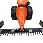 Motocultivator RURIS 1077, Motor Loncin 420cc, 16 CP, 4 timpi, Transmisie pinioane conice, 3 viteze înainte + 3 înapoi, Diferential, Frana hidraulica, Pornire la cheie, Iluminare LED, Roti 20x10-10, lama de cosit CX77
