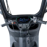 Triciclu Electric RURIS Pilot 3070N – Motor Electric 2900W, Baterie Plumb-Acid 72V 32Ah, Autonomie 60 km, Viteza 25 km/h, Capacitate 225 kg, alb, omologat pentru drum public