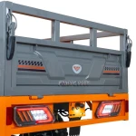 Triciclu electric pick-up RURIS Pilot 5000G, putere maxima 4900 W, autonomie pana la 130 km, cu volan, viteza maxima de 25 km/h, conform reglementarilor UE, fara permis, gri