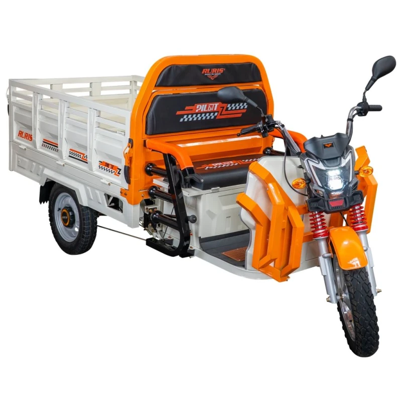 RURIS Pilot 3130A – Triciclu Electric Cargo cu Motor 3600W, Baterie 72V 58Ah, Autonomie 80 km, viteza maxima de 25 km/h, conform reglementarilor UE, fara permis