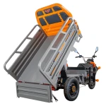 Triciclu Electric Cargo RURIS Pilot 3120G, 2000W, 72V 45Ah, Autonomie 70 km, Gri, viteza maxima de 25 km/h, conform reglementarilor UE, fara permis, gri