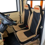 Triciclu electric pick-up RURIS Pilot 5000A, putere maxima 4900 W, autonomie pana la 130 km, cu volan, viteza maxima de 25 km/h, conform reglementarilor UE, fara permis, alba
