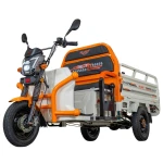Triciclu Electric Cargo RURIS Pilot 3120A, 2000W, 72V 45Ah, Autonomie 70 km, Utilitar, Sarcina 542 kg, viteza maxima de 25 km/h, conform reglementarilor UE, fara permis, alb