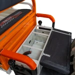 Triciclu Electric Cargo RURIS Pilot 3120A, 2000W, 72V 45Ah, Autonomie 70 km, Utilitar, Sarcina 542 kg, viteza maxima de 25 km/h, conform reglementarilor UE, fara permis, alb