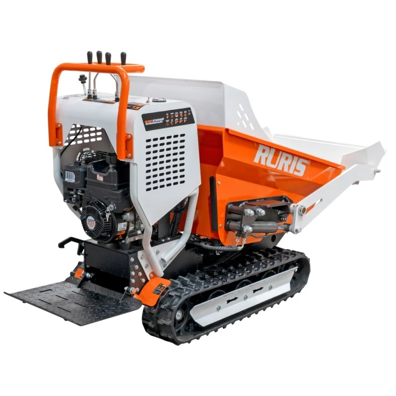 RURIS RTS 8000 – Incarcator Frontal cu Motor Briggs & Stratton 130G, 9 CP, Cutie Automata, senile, 600 kg Capacitate, Cuva 1040x730x590 mm
