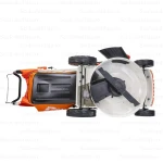 Masina de tuns gazon RURIS RX555S, 5.2 CP, 530 mm, autopropulsata, motor Honda GCV200, 65L, functie mulching, carcasa metalica