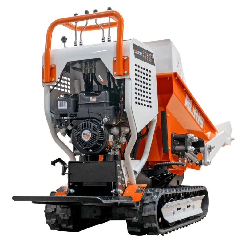 RURIS RTS 8000 – Incarcator Frontal cu Motor Briggs & Stratton 130G, 9 CP, Cutie Automata, senile, 600 kg Capacitate, Cuva 1040x730x590 mm