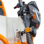 Triciclu Electric Cargo RURIS Pilot 3120A, 2000W, 72V 45Ah, Autonomie 70 km, Utilitar, Sarcina 542 kg, viteza maxima de 25 km/h, conform reglementarilor UE, fara permis, alb
