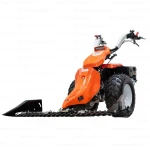 Motocultivator RURIS 1077, Motor Loncin 420cc, 16 CP, 4 timpi, Transmisie pinioane conice, 3 viteze înainte + 3 înapoi, Diferential, Frana hidraulica, Pornire la cheie, Iluminare LED, Roti 20x10-10, lama de cosit CX77