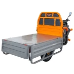 Triciclu Electric Cargo RURIS Pilot 3120G, 2000W, 72V 45Ah, Autonomie 70 km, Gri, viteza maxima de 25 km/h, conform reglementarilor UE, fara permis, gri