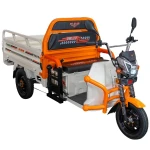 Triciclu Electric Cargo RURIS Pilot 3120A, 2000W, 72V 45Ah, Autonomie 70 km, Utilitar, Sarcina 542 kg, viteza maxima de 25 km/h, conform reglementarilor UE, fara permis, alb