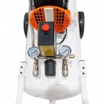 Compresor Silentios RURIS Silent Power 5000 OilFree – 1500W, 2CP, 50L, 236 l/min, 8 Bar, Fara Ulei, 2 Cilindri, 2 Iesiri, Protectii Multiple