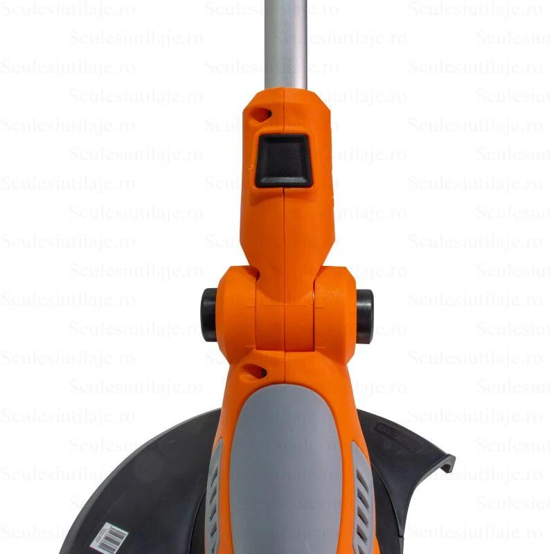 Trimmer electric RURIS TE500 PIVOT – 500W, 14.000 rpm, 300 mm, 1.2 mm fir, 1.2 kg