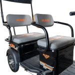 Triciclu Electric RURIS Pilot 3070N – Motor Electric 2900W, Baterie Plumb-Acid 72V 32Ah, Autonomie 60 km, Viteza 25 km/h, Capacitate 225 kg, negru