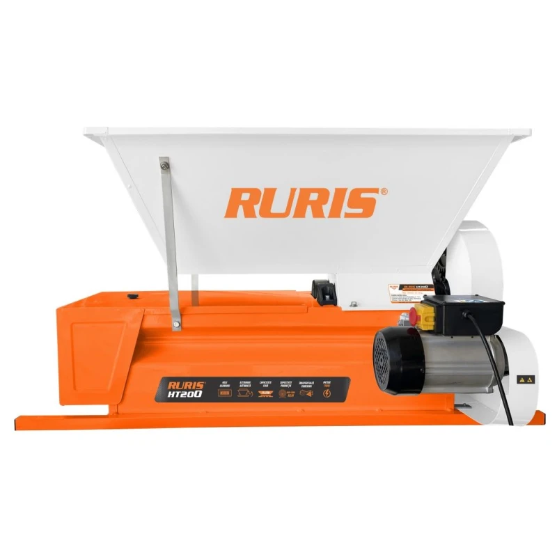 Zdrobitor electric cu desciorchinare RURIS HT200, 75L, 1800 kg/h, 750W