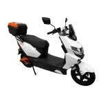 Scuter electric RURIS PILOT SX 720, motor 2500 W, baterie 72 V 32 Ah, autonomie pana la 92 km, viteza maxima de 25 km/h, conform reglementarilor UE, fara permis, Alb