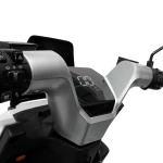 Scuter electric RURIS PILOT SX 720, motor 2500 W, baterie 72 V 32 Ah, autonomie pana la 92 km, viteza maxima de 25 km/h, conform reglementarilor UE, fara permis, Alb
