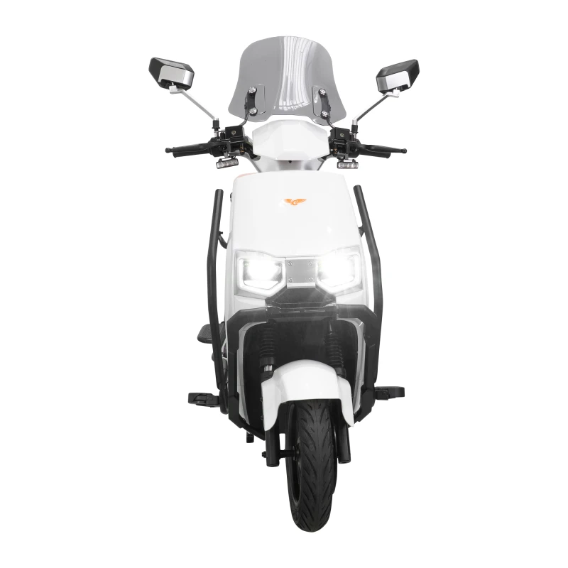Scuter electric RURIS PILOT SX 710, motor 2100W, baterie 72V 20Ah, autonomie 50-60 km, viteza maxima de 25 km/h, conform reglementarilor UE, fara permis, Alb