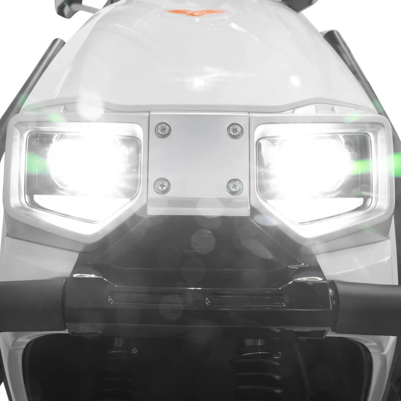 Scuter electric RURIS PILOT SX 710, motor 2100W, baterie 72V 20Ah, autonomie 50-60 km, viteza maxima de 25 km/h, conform reglementarilor UE, fara permis, Alb