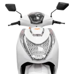 Scuter electric RURIS PILOT SX 730, motor 2500 W, baterie 72 V 20 Ah, autonomie pana la 56 km, viteza maxima de 25 km/h, conform reglementarilor UE, fara permis, Alb
