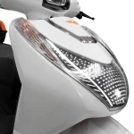 Scuter electric RURIS PILOT SX 730, motor 2500 W, baterie 72 V 20 Ah, autonomie pana la 56 km, viteza maxima de 25 km/h, conform reglementarilor UE, fara permis, Alb