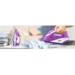 Fier de calcat Albatros Jasmine, 1800W, talpa ceramica, jet abur 95 g/min, rezervor 170 ml
