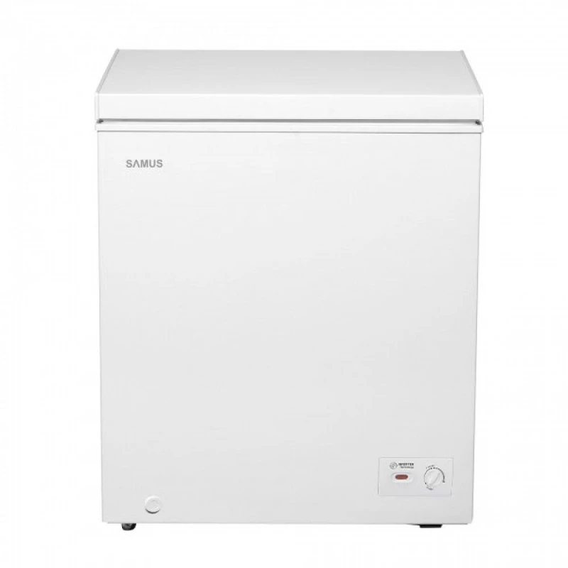 Lada frigorifica Samus LS169IE, 142L, Motor Inverter, 2 in 1 Congelator/Frigider, Fast Freeze, Clasa E