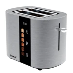Prajitor de paine Samus Gourmet, 800W, 2 felii, 6 niveluri rumenire, afisaj digital, Touch Control