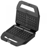 Sandwich maker Samus SDG-800X, 800W, placi interschimbabile grill si waffle, antiaderente, inox
