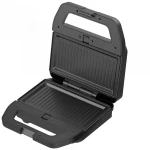 Sandwich maker Samus SDG-800X, 800W, placi interschimbabile grill si waffle, antiaderente, inox