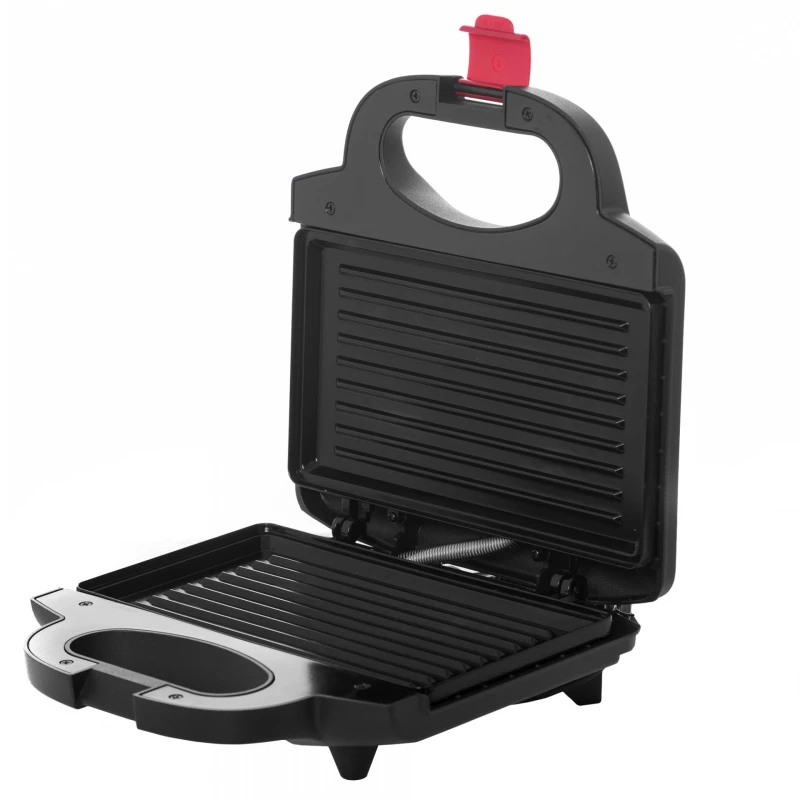 Sandwich maker Samus STG-750BX, 750W, placi grill antiaderente, termostat, carcasa cu inox