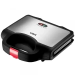 Sandwich maker Samus STG-750BX, 750W, placi grill antiaderente, termostat, carcasa cu inox