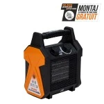 Aeroterma electrica RURIS Vulcano 200S, 2000 W, debit aer 139 mc/h, 3 trepte de putere, suprafata incalzita 20 mp