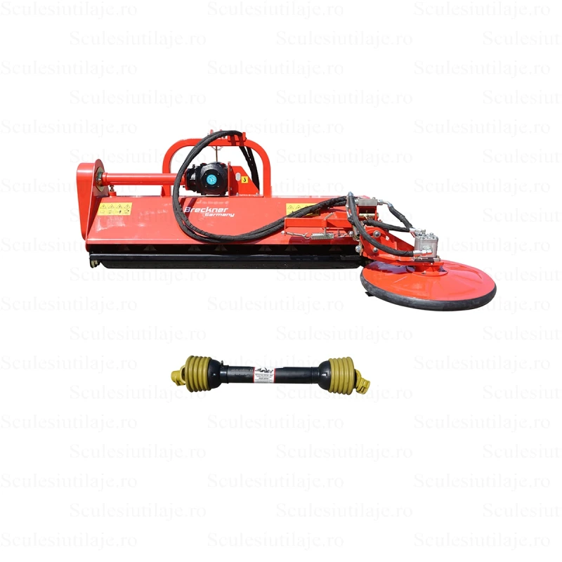 Tocatoare resturi vegetale cu palpator 45-65 CP latime de lucru 1.65m Breckner Germany