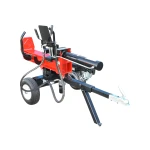Despicator lemne vertical cu motor pe benzina 196CC, putere despicare 22T, bustean 610x400mm Breckner Germany