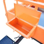 Remorca motocultor ROMDAC RMD003, capacitate maxima 450 kg, dimensiuni 1400 x 1000 x 300 mm